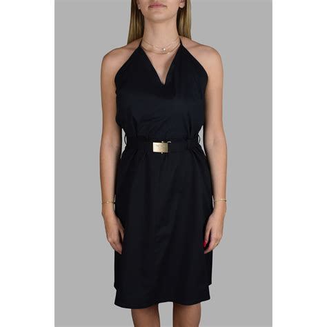 prada black dress viscoce nylon elastine|Black Wool And Viscose Dress .